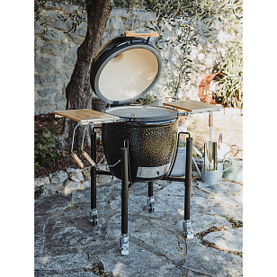 керамический гриль monolith classic one.55, черный для приготовления пищи Керамический гриль Monolith Classic ONE.55, черный