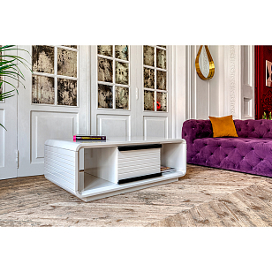 Столик-тумба журнальный Paoli Velvet Цвет: серый беж для дачи Столик-тумба журнальный Paoli Velvet Цвет: серый беж, товары для загородного дома