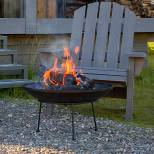 Кострище очаг для дачи Concretika Iron С60