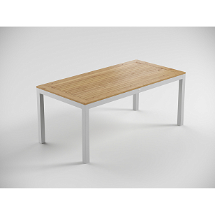 Обеденная зона Gardenini Premium Bella 220 Белый / Бежевый со стульями Bella для дачи Обеденная зона Gardenini Premium Bella 220 Белый / Бежевый со стульями Bella, садовая мебель