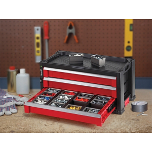 Ящик для инструментов Keter 3 Drawer Tool Chest System для дачи Ящик для инструментов Keter 3 Drawer Tool Chest System, садовая мебель