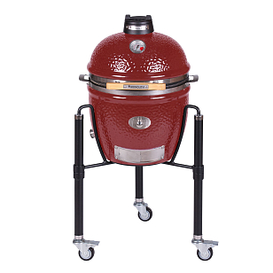 керамический гриль monolith junior red 2.0 на ножках для приготовления пищи Керамический гриль Monolith Junior Red 2.0 на ножках