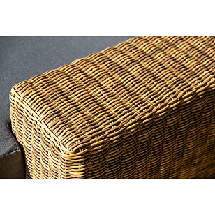 Лаунж-зона трансформирующаяся 4SIS Капри, цвет соломенный для дачи Лаунж-зона трансформирующаяся 4SIS Капри, цвет соломенный, садовая мебель