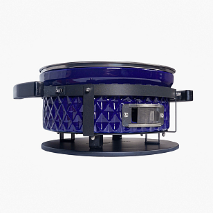 Настольный керамический гриль Diamond Egg Tabletop Grill Цвет: синий для приготовления пищи Настольный керамический гриль Diamond Egg Tabletop Grill Цвет: синий для сада