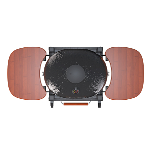 гриль керамический kaminex forno черный для приготовления пищи гриль керамический kaminex forno черный для дачи