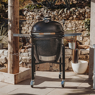 керамический гриль monolith classic one.66, черный для приготовления пищи Керамический гриль Monolith Classic ONE.66, черный