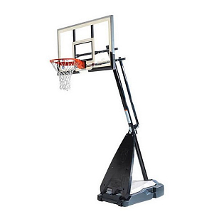 Баскетбольная стойка Spalding 54" Glass Hybrid Portable мобильная стекло для отдыха за городом Баскетбольная стойка Spalding 54" Glass Hybrid Portable мобильная стекло для хобби и пикника