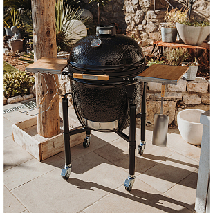 керамический гриль monolith classic one.66, черный для приготовления пищи Керамический гриль Monolith Classic ONE.66, черный