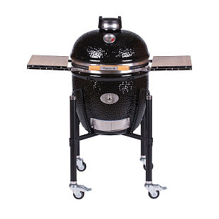 керамический гриль monolith classic pro 2.0 black на ножках для приготовления пищи Керамический гриль Monolith Classic PRO 2.0 Black на ножках