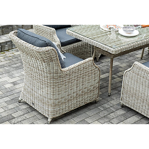 Обеденная группа 4SIS Неаполь, цвет бежевый для дачи Обеденная группа 4SIS Неаполь, цвет бежевый, садовая мебель