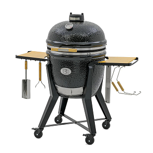 керамический гриль monolith lechef two.66 set, черный для приготовления пищи Керамический гриль Monolith LeChef TWO.66 Set, черный