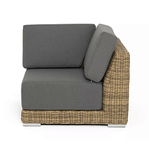 Кушетка 4SIS Капри, цвет соломенный для дачи Кушетка 4SIS Капри, цвет соломенный, садовая мебель