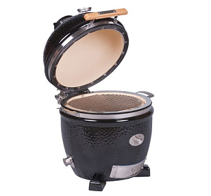 керамический гриль monolith junior black 2.0 для приготовления пищи Керамический гриль Monolith Junior Black 2.0