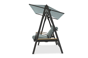 Качели Brafritid Malmo антрацит, мята для дачи Качели Brafritid Malmo антрацит, мята, садовая мебель